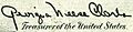 Clark, Georgia Neese (engraved signature)