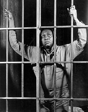 Ernest Whitman as Vincent Jackson The Last Mile 1930