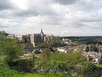 Floreffe - Abbaye et village (1)