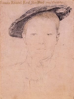 Francis Russell, Earl of Bedford by Hans Holbein the Younger