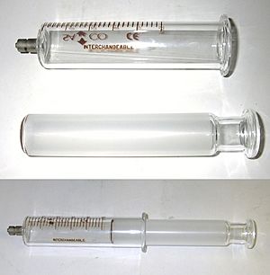 Gas syringe