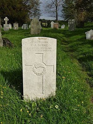 Grave of a New Zealand soldier in Advent churchyard (geograph 3964531)