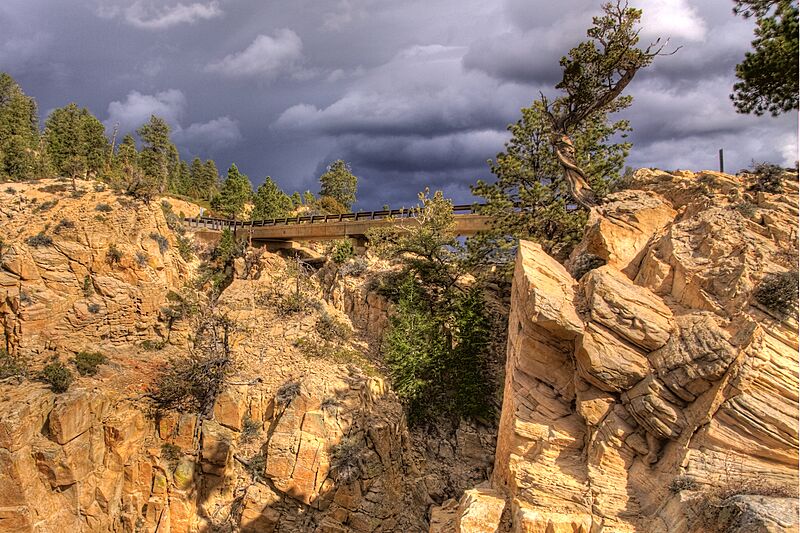 Hells Backbone-Bridge