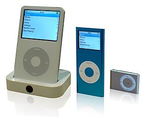 IPod 5G, nano 2G, shuffle 2G