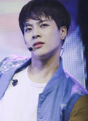 Jackson Wang at Got7's second album 'GOT♡' showcase, 18 June 2014 03