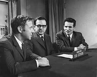 Jay Greenfield, Ted Stevens & Emil Notti, 1969