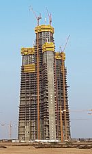 Jeddah Tower Building Progress as of 02-Dec-2016 001 (cropped)