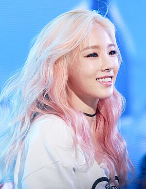 KimTae-yeon at M! Countdown on July 23, 2015 01