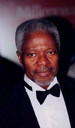 Kofi Annan in Washington D.C