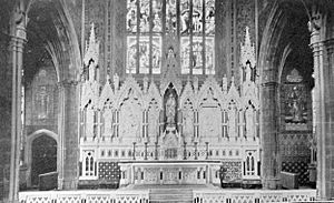 Lady Altar, Armagh Cathedral, 1904