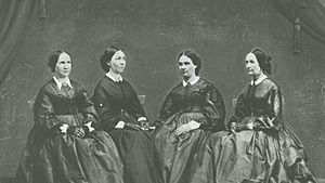 Leading women of zion 1897, D. H Young, Batsheba W. Smith, Emily Dow Partridge young, Eliza R. Snow