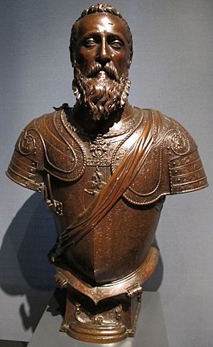 Leone leoni, don ferdinando alvarez de toledo, 3° duca d'alba, 1554-1556
