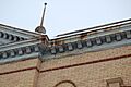Litchfield Opera House-the cornice, ornamental molding on roof