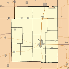 Woodyard is located in Edgar County, Illinois