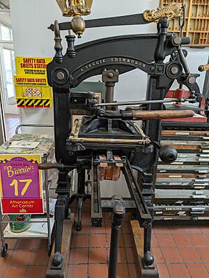 Logan Heights Bread & Salt Art Center Antique Printmaking History