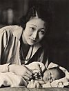 Madame Wellington Koo (née Hui-lan Oei) with baby.jpg