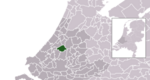 Location of Zoetermeer