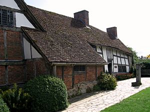 Mary Arden's House (rear view) -Wilmcote