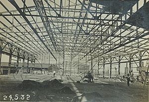 McLaren Wharf redevelopment 1932