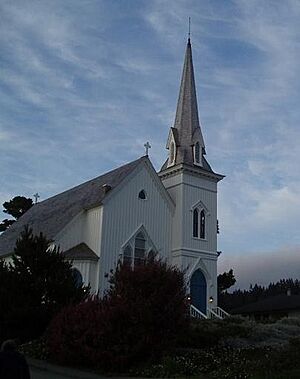 Mendocino Church Cropped