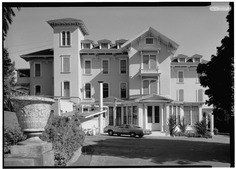 NORTHWEST SIDE - Ralston Hall, Ralston Avenue, Belmont, San Mateo County, CA HABS CAL,41-BELM,1-10.tif