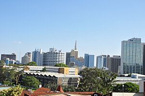 Nairobi Skyline from BBC Studios