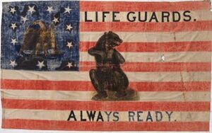 Nauvoo Legion Mormon Battalion Flag