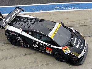No.86 CRYSTALCROCO Lamborghini GT3 at 2014 SUPER GT SUZUKA TEST (3).JPG