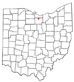Location of Norwalk, Ohio