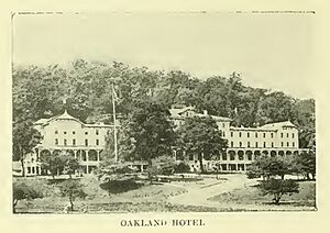 Oakland Maryland Hotel from Book of the Royal Blue April 1909 Vol 12 No 07 Page 10