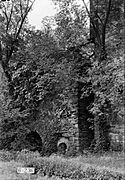 Oxford Furnace, bosh, south elevation