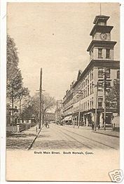 PostcardSouthMainStNorwalkCT1887