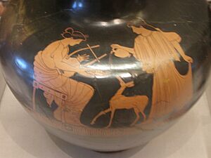 Red-figure hydria CPLH 707 detail
