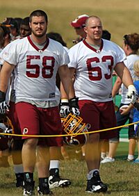 Redskins erik cook and will montgomery 2011