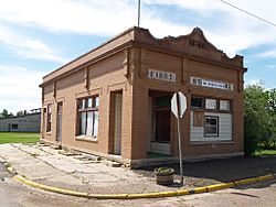 An old bank in Reeder