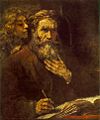 Rembrandt - Evangelist Matthew and the Angel - WGA19119