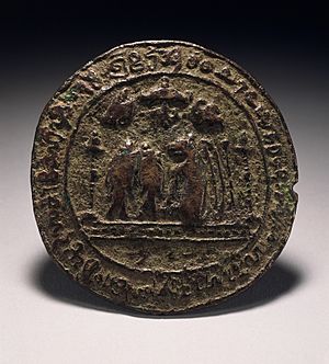Seal of the Chola King Rajendra I (reigned 1012-1044) LACMA M.87.272.5
