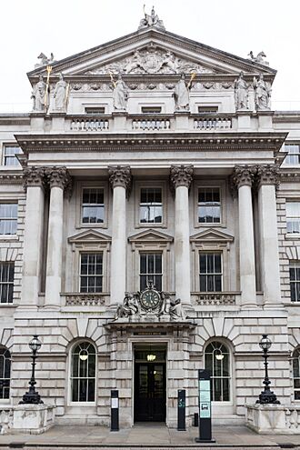 Somerset House New Wing entrance