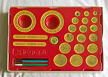 Spirograph set (UK Palitoy early 1980s) (perspective fixed).jpg