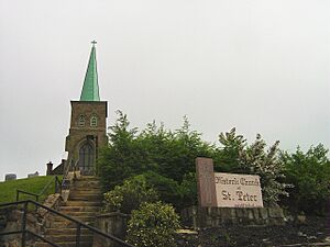 St. Peters from Church Street in Brownsville
