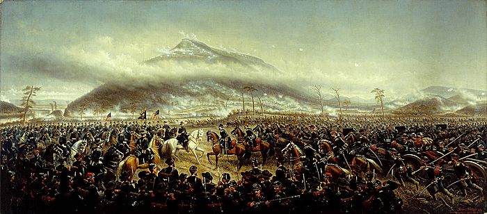 The Battle of Lookout Mountain by James Walker (second version)