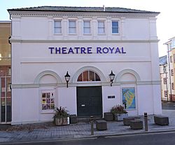 The Theatre Royal frontage, Dumfries, Scotland