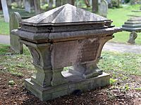 Tomb of Cecil Talbot in the churchyard of St Nicholas