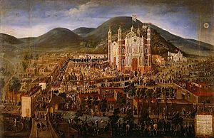 Traslado de la imagen y dedicación del santuario de Guadalupe, Ciudad de México, Manuel de Arellano