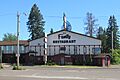 Old building reading "Family Restaurant"