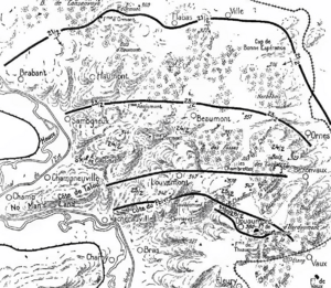 Verdun, east bank, 21-26 February 1916