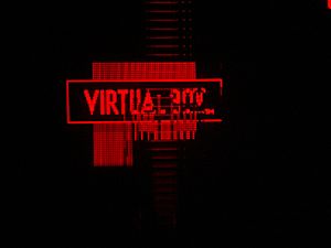 Virtual Boy glitch in right eyepiece