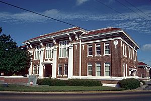 Walthall County courthouse in Tylertown