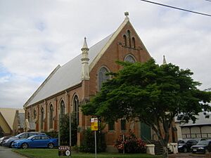 Wesley Uniting (formerly Methodist) Church, Kangaroo Point, 2011 04