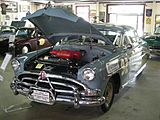 Ypsilanti Automotive Heritage Museum August 2013 19 (1952 Hudson Hornet stock car)